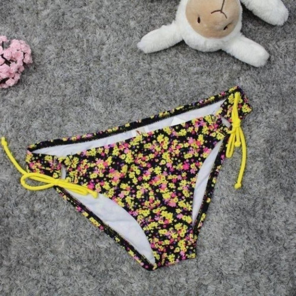 Hobie Women SideTie Swim Bikini Bottom S